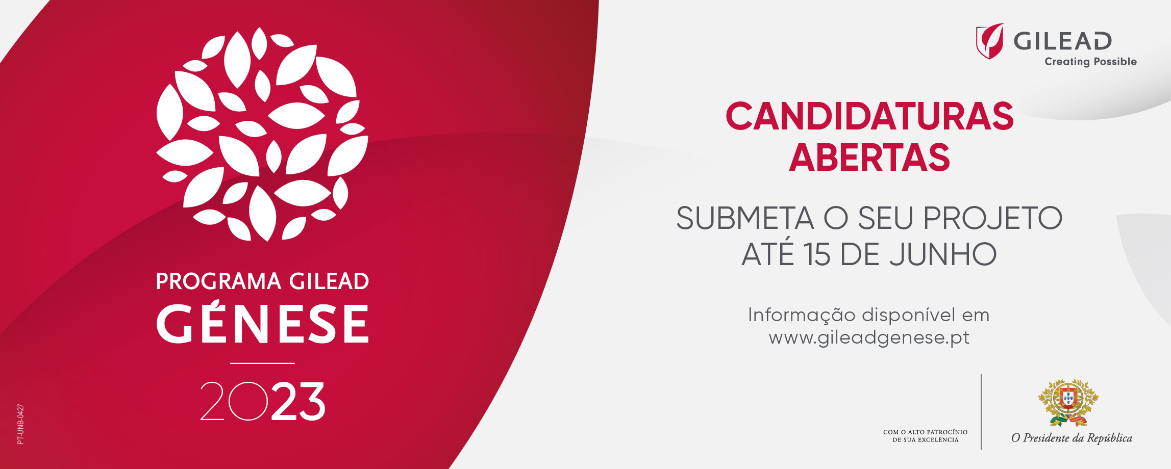 Programa Gilead GENESE - banner